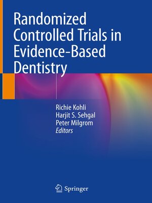 cover image of Randomized Controlled Trials in Evidence-Based Dentistry